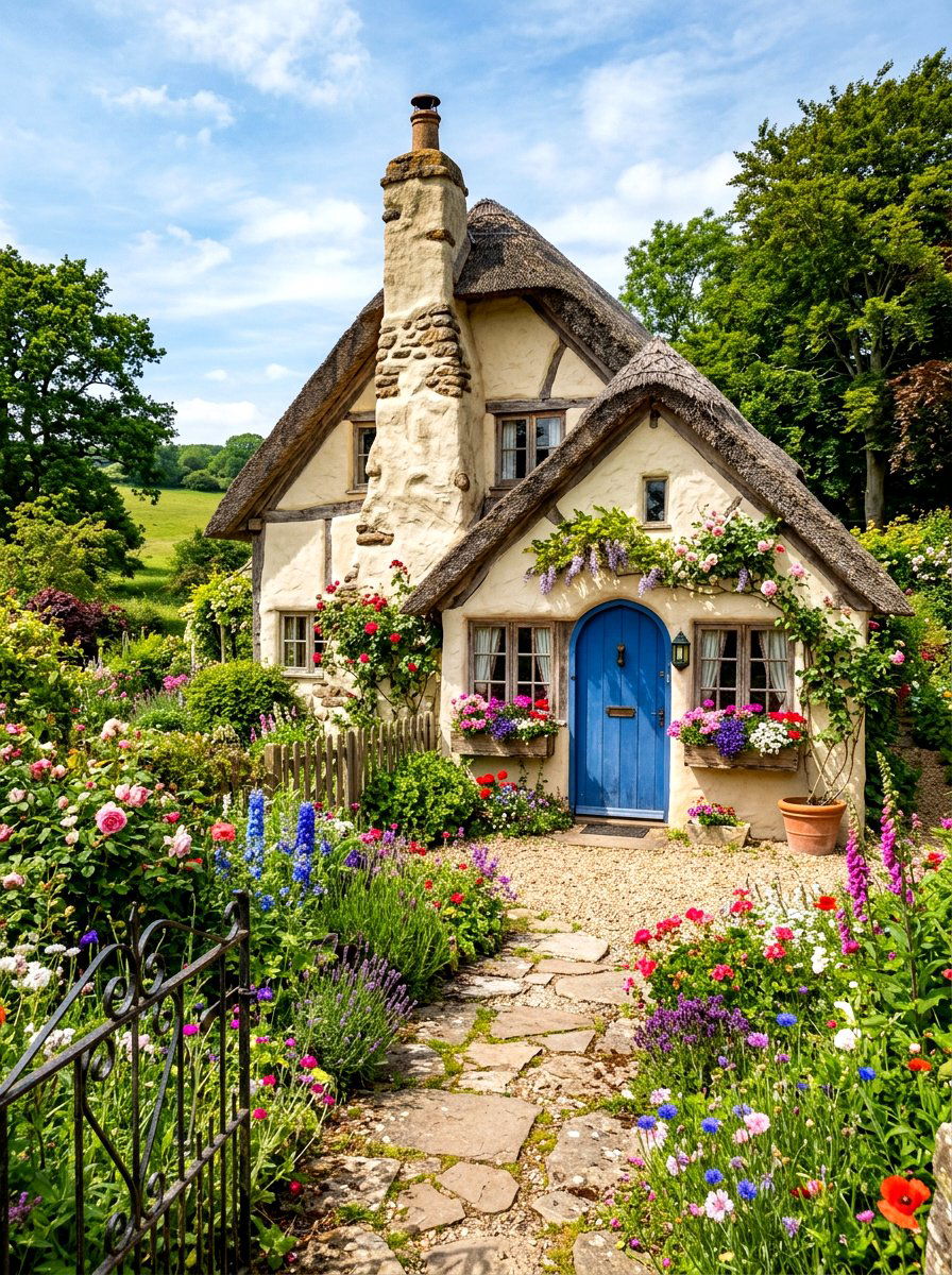 Rustic clay stucco cottage - 30 clay stucco exterior ideas