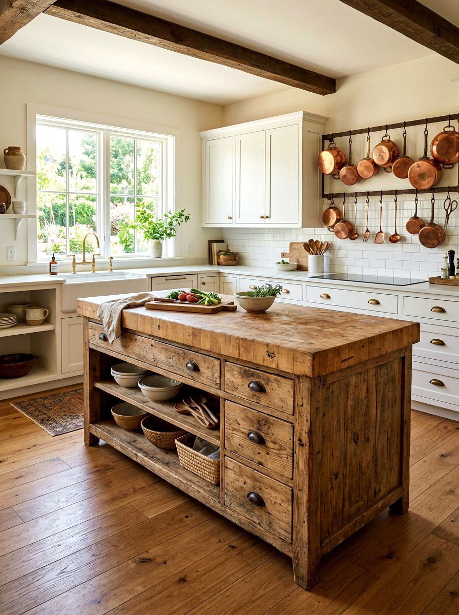 Rustic farmhouse dresser island - 30 antique dresser kitchen island ideas