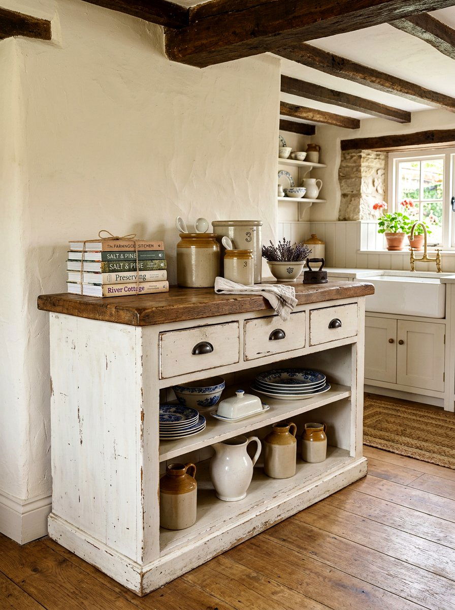 Rustic farmhouse kitchen dresser - 30 dresser in kitchen ideas