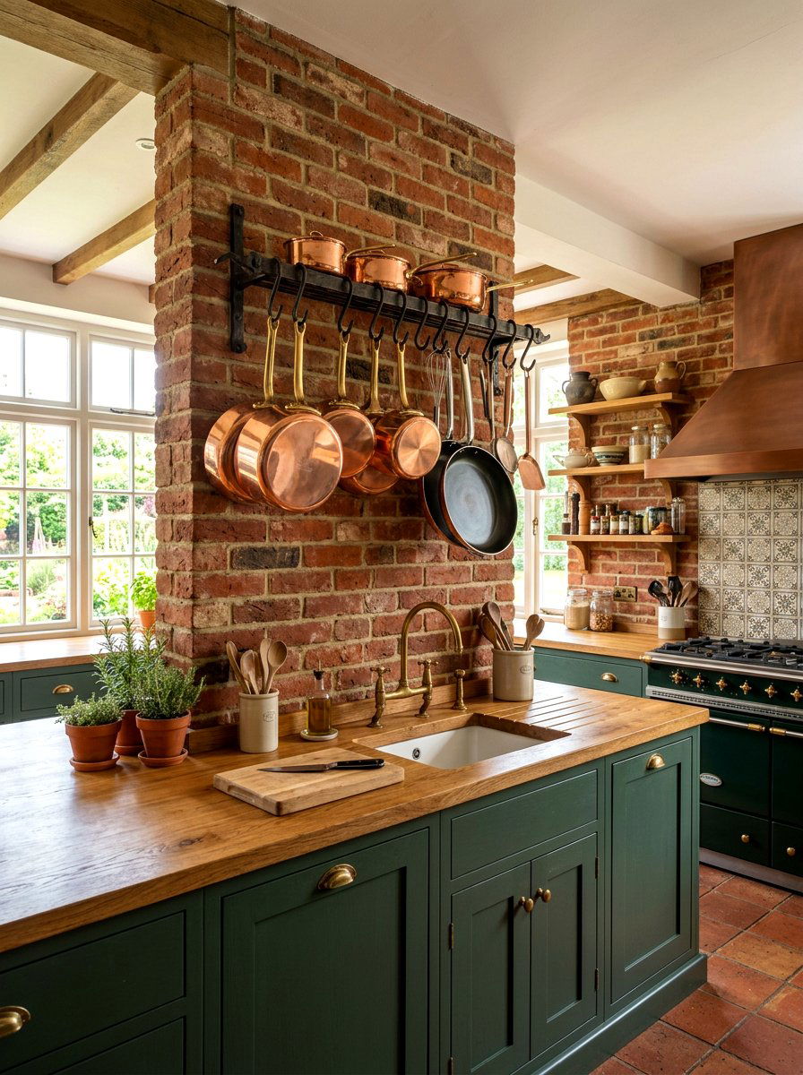 S hook hanging rack - 30 rental kitchen ideas