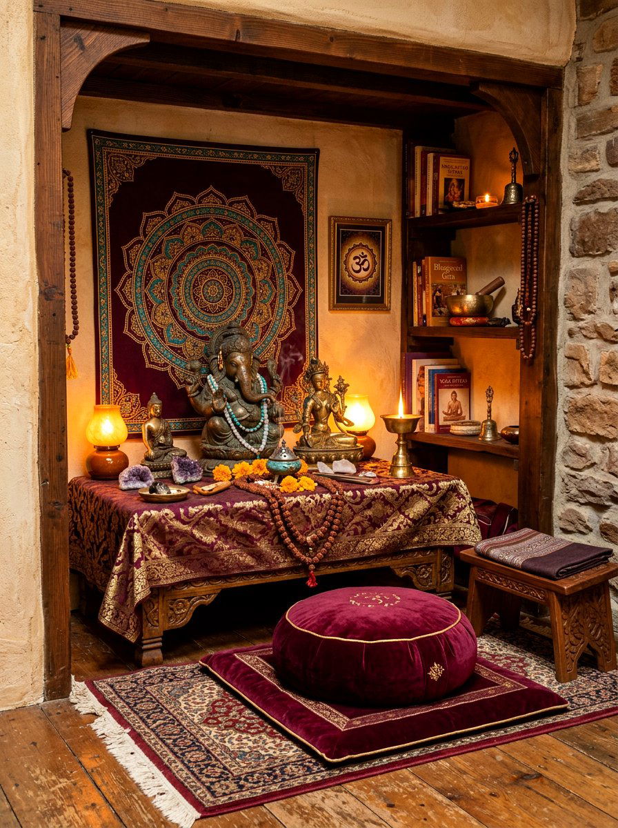 Sacred Meditation Nook - 30 meditation nook ideas