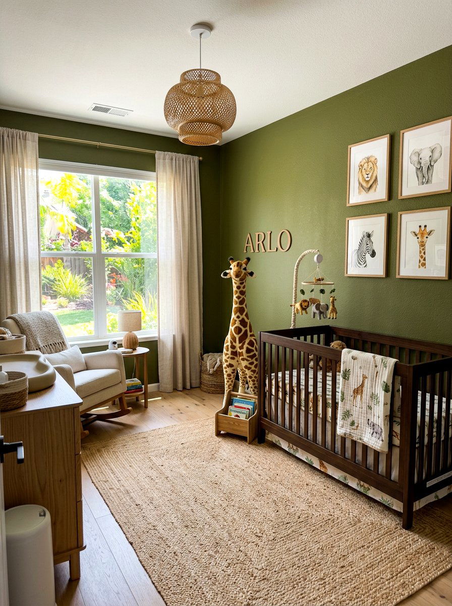 Safari Nursery - 30 baby room ideas
