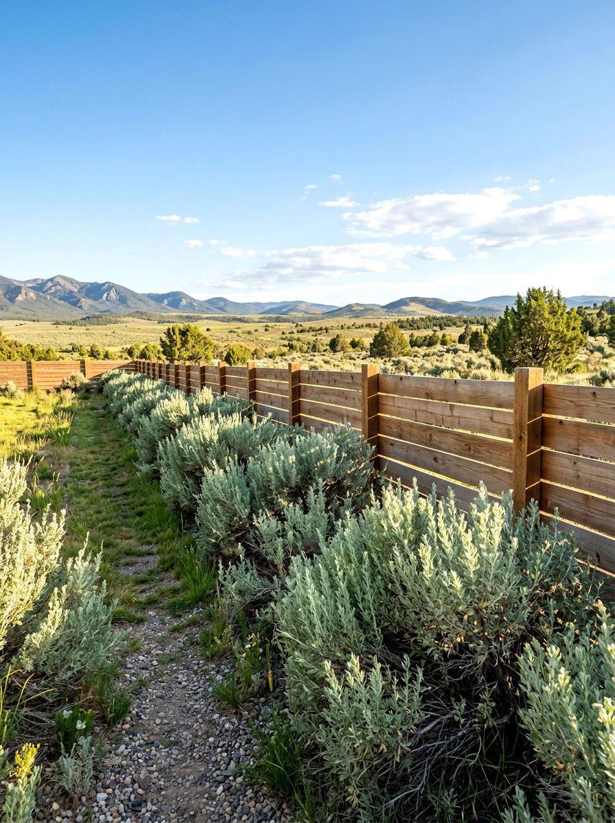 Sage Brush Perimeter - 30 drought smart backyard ideas