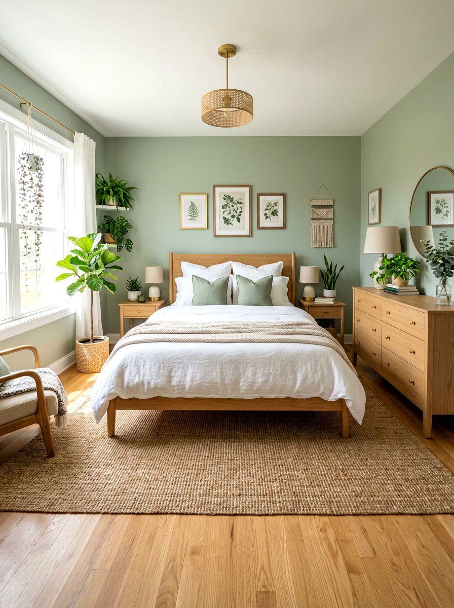 Sage Green Bedroom - 30 dreamy girly bedroom ideas