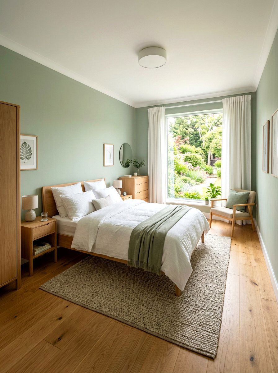 Sage Green Bedroom - 30 sanctuary bedroom ideas