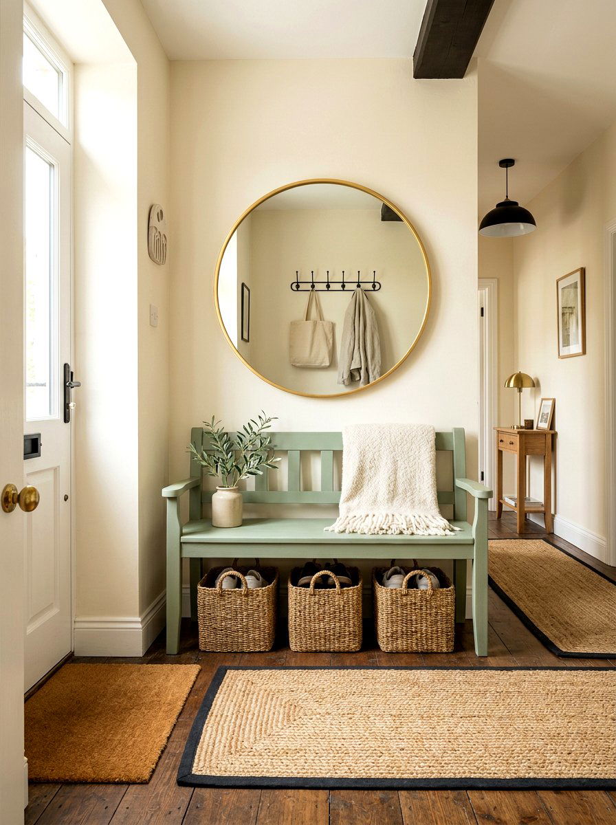 Sage Green Entryway - 30 sage green decor ideas