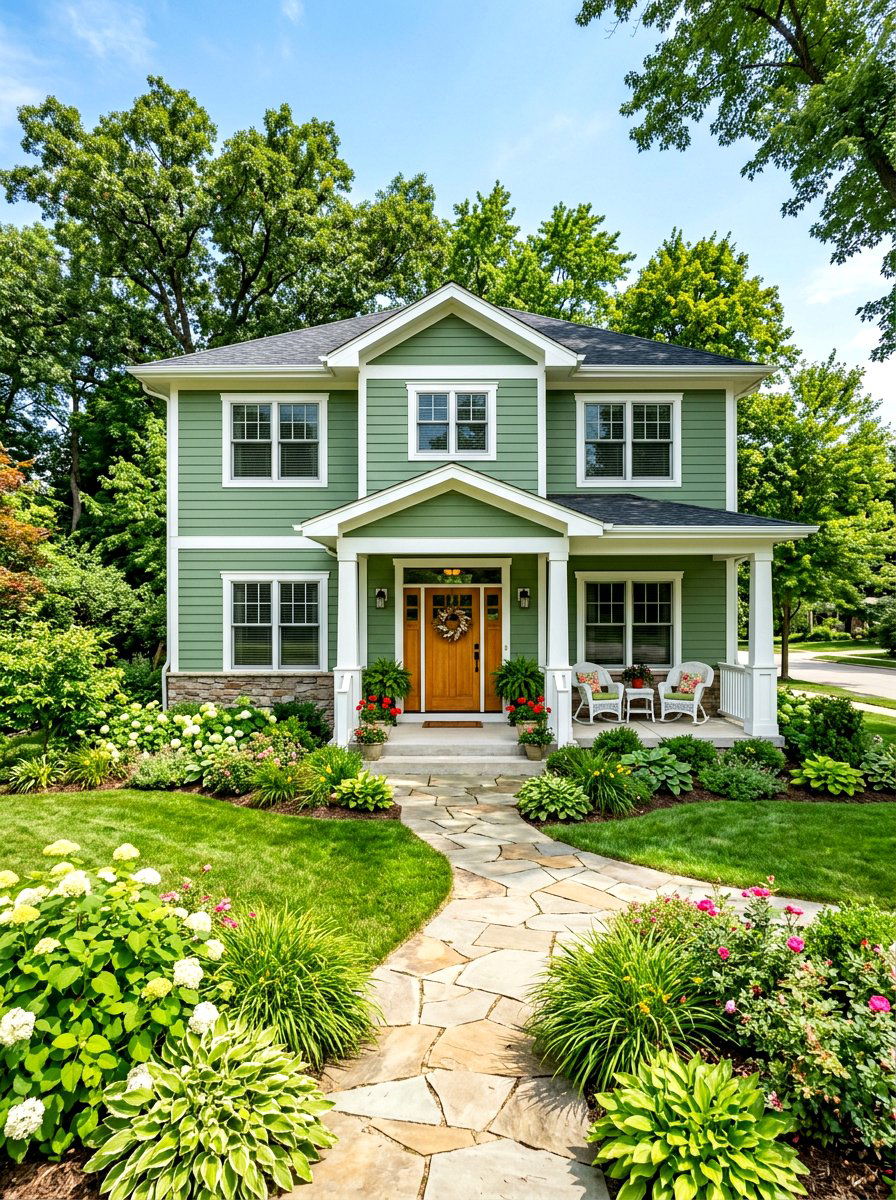 Sage Green Exterior Paint - 30 sage green decor ideas