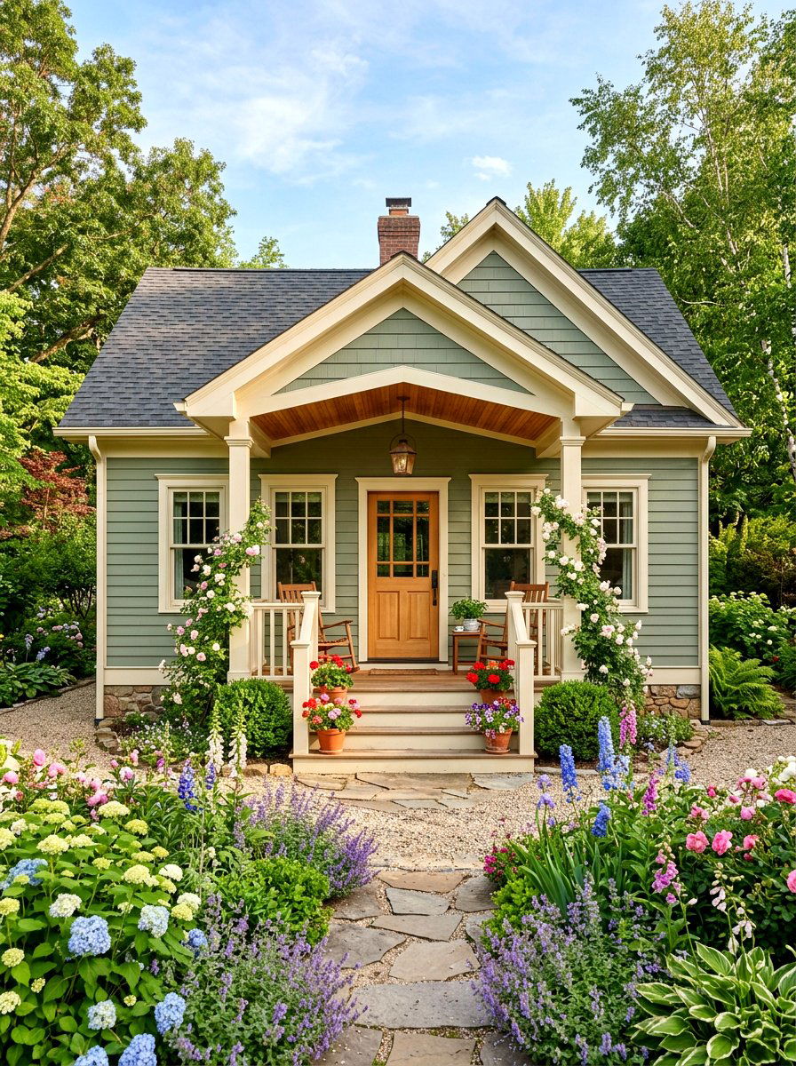 Sage Green Horizontal Siding - 30 horizontal siding exterior ideas