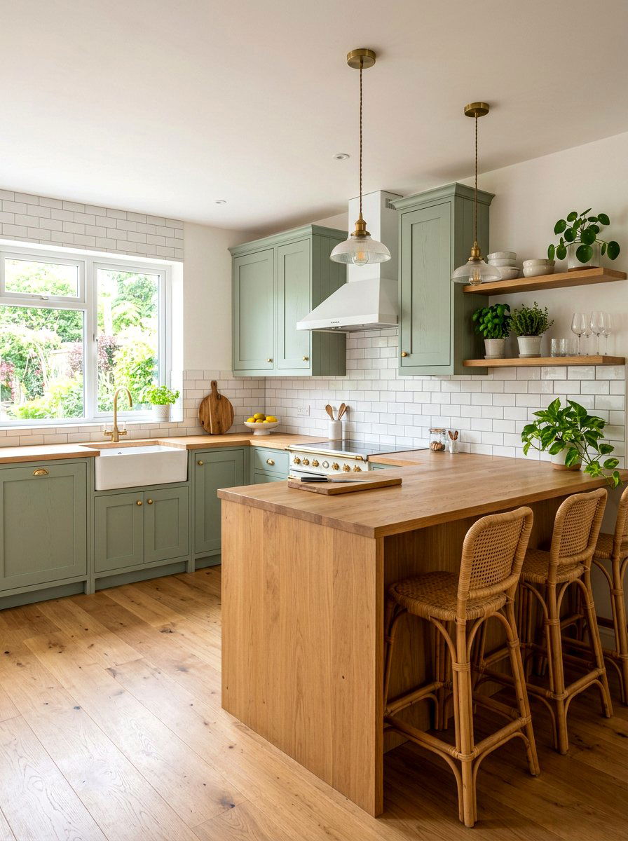 Sage Green Kitchen - 30 collected kitchen decor ideas