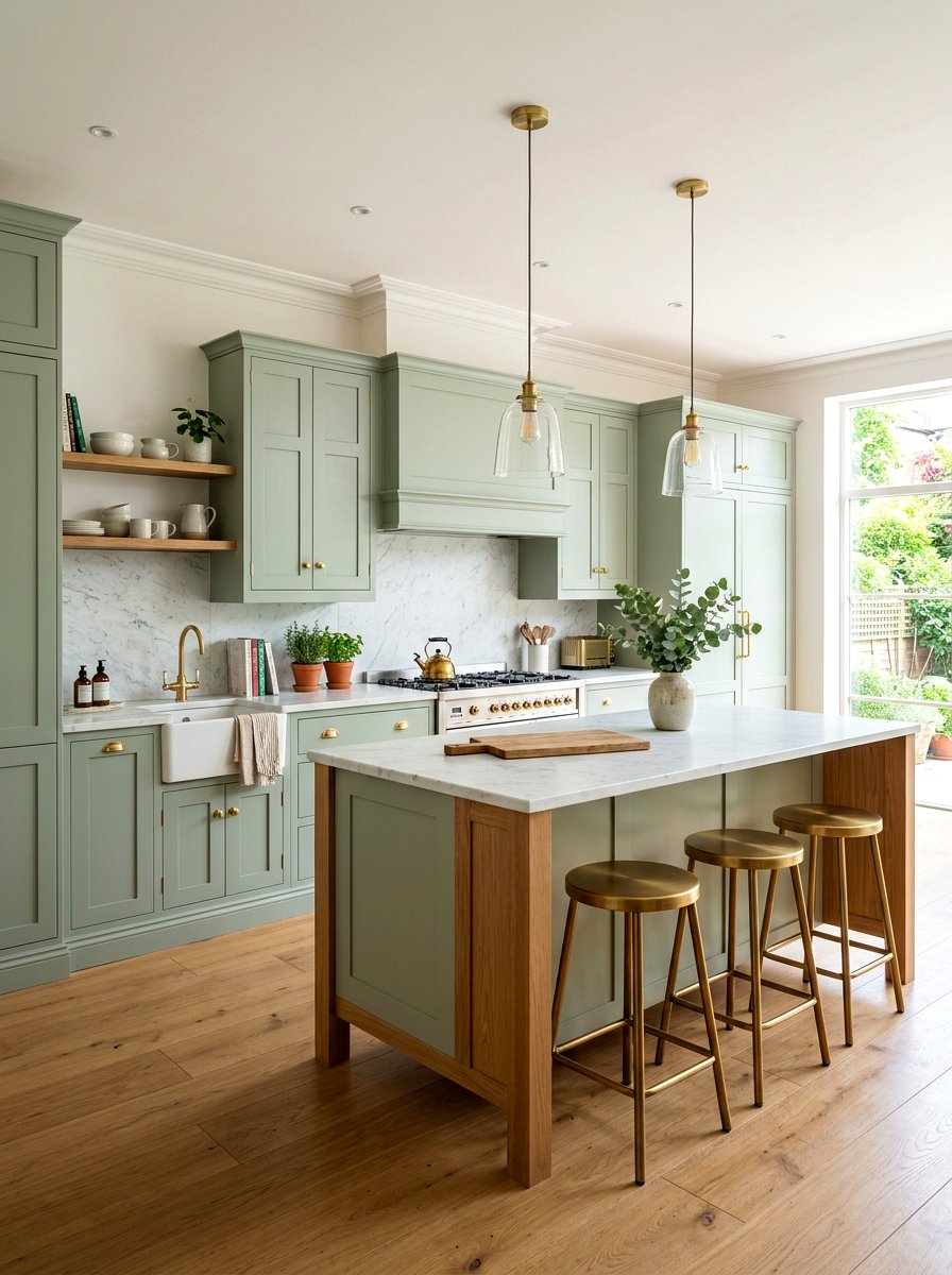 Sage Green Kitchen Cabinets - 30 sage green decor ideas
