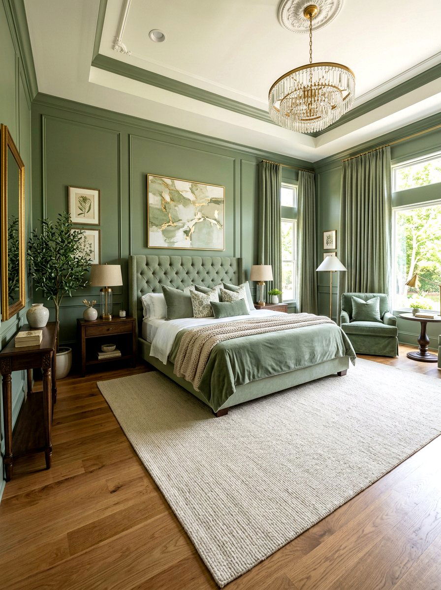 Sage Green Master Bedroom - 30 sage green bedroom ideas