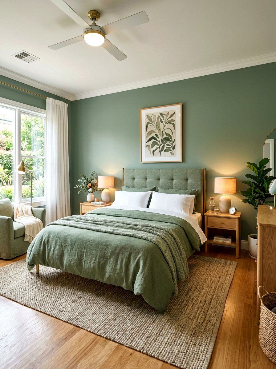 Sage Green Master Bedroom - 30 sage green decor ideas
