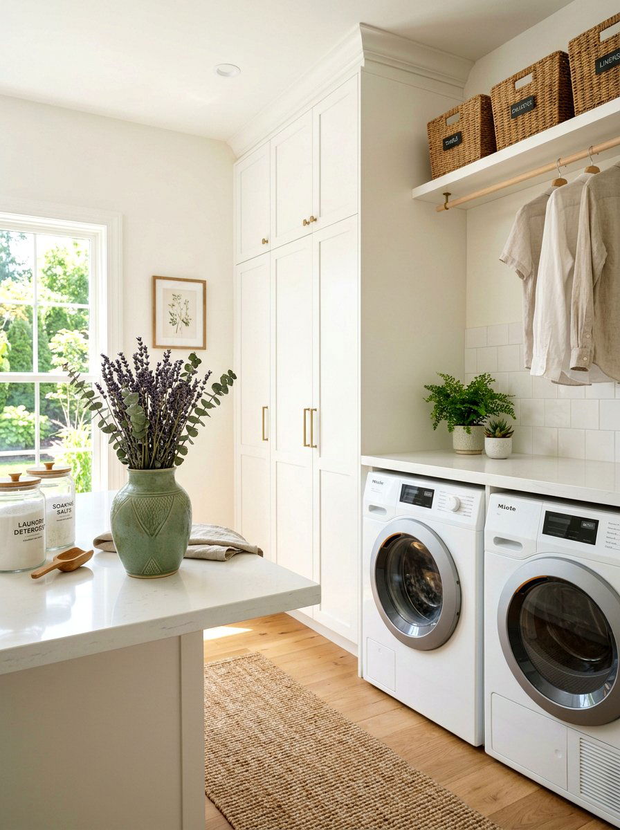 Sage Green Vase Laundry Room - 30 ceramic vase styling ideas