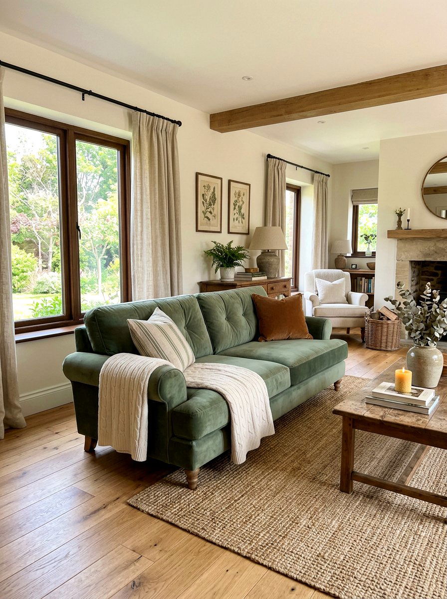 Sage Green Velvet Sofa - 30 velvet sofa ideas
