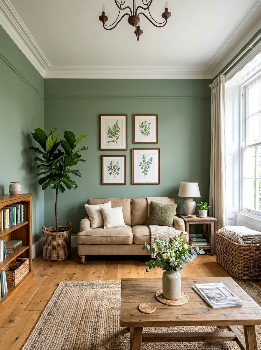 30 English Country Living Room Ideas for Warm, Romantic Style