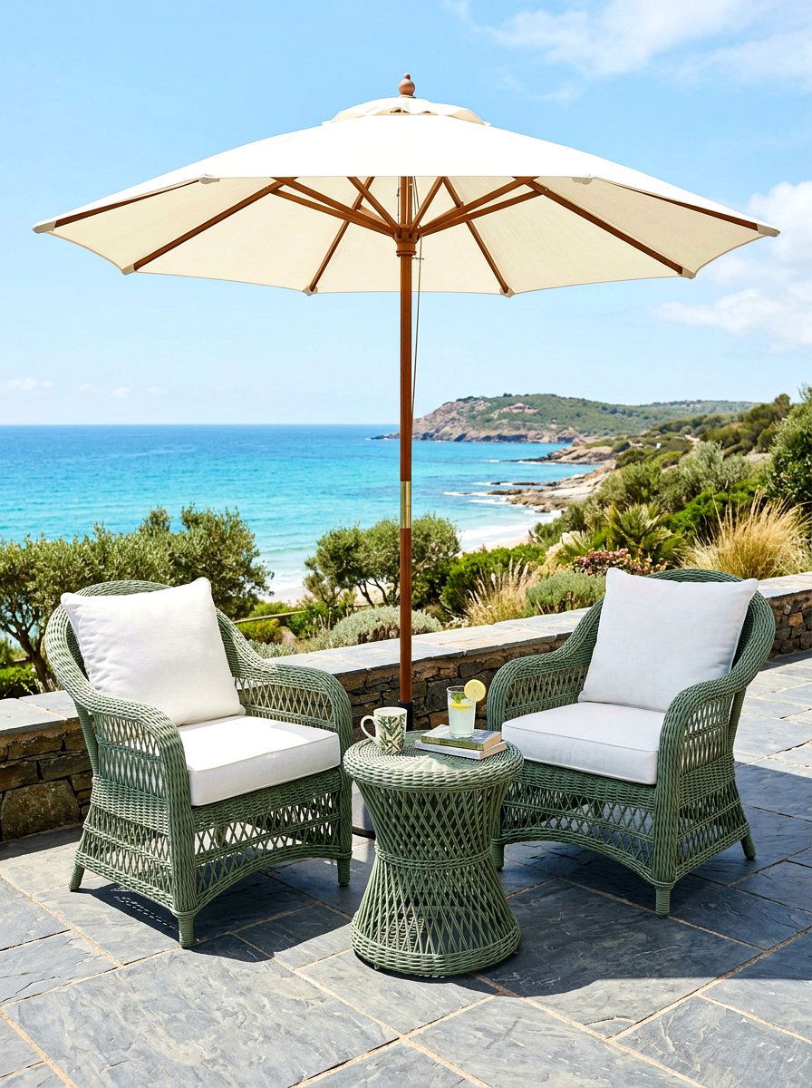 Sage Green Wicker Furniture - 30 sage green patio ideas