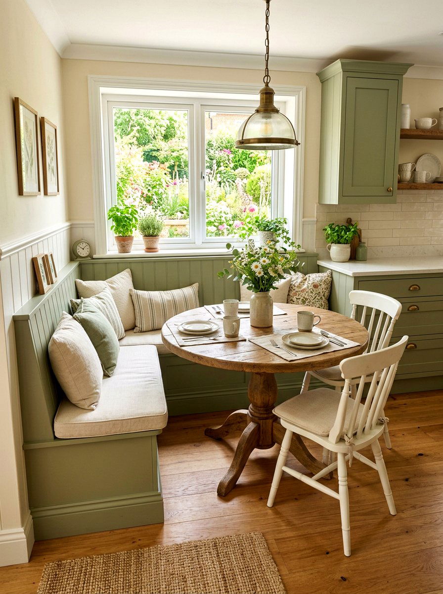 30 Cream and Sage Kitchen Ideas for a Fresh, Coastal-Like Look