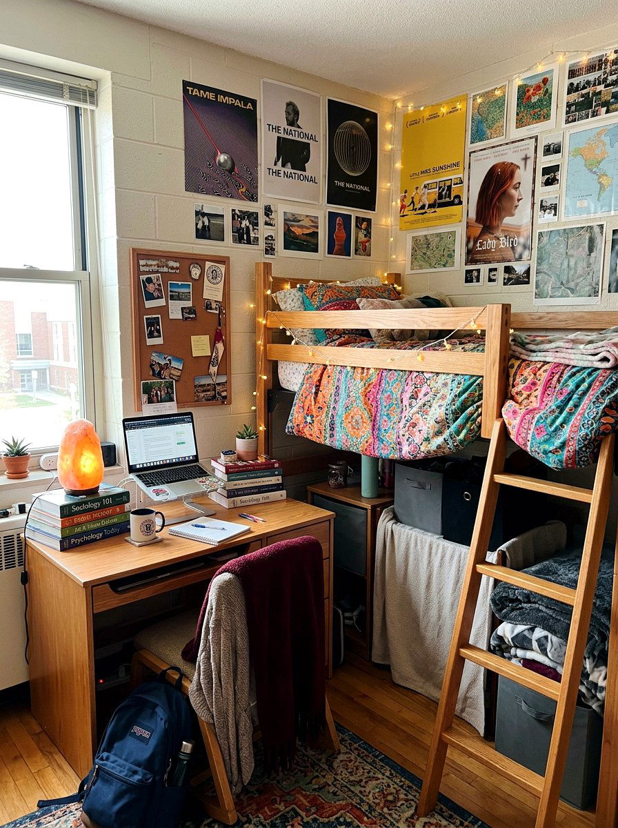 Salt Lamp Dorm Room - 30 salt lamp corner ideas
