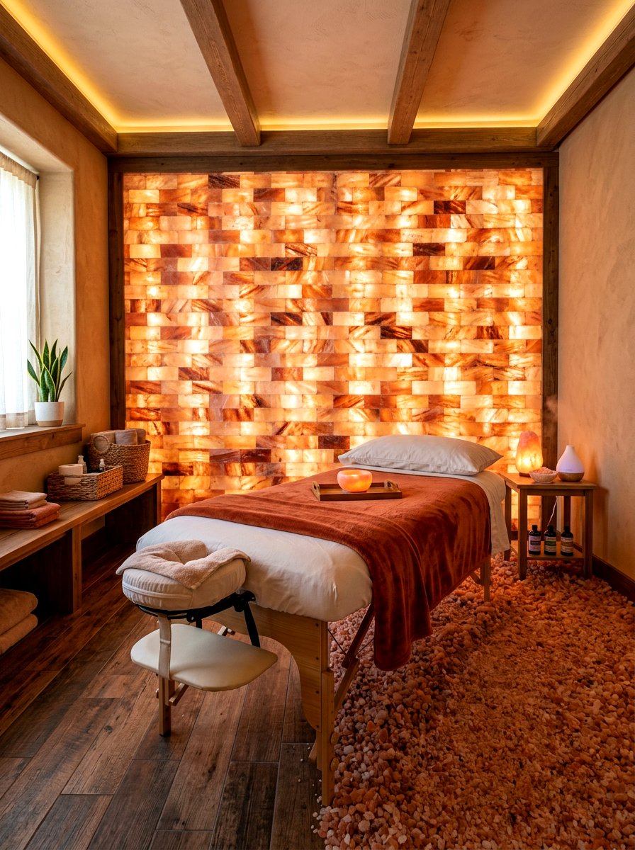 Salt Massage Room - 30 massage room ideas