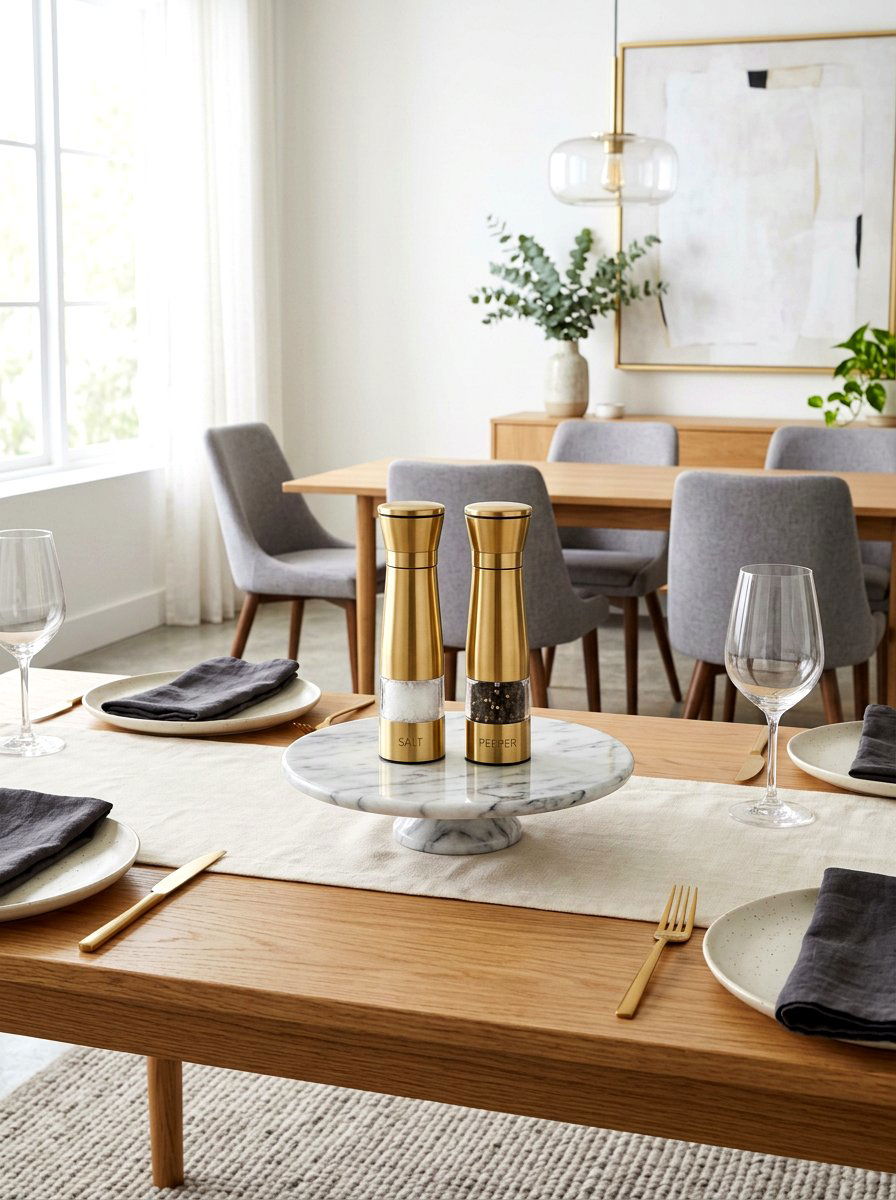 Salt Pepper Cake Stand - 30 cake stand kitchen styling ideas