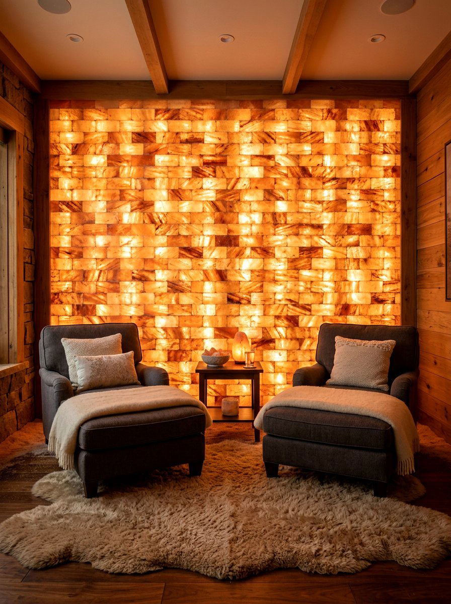 Salt Wall Room - 30 wellness room ideas