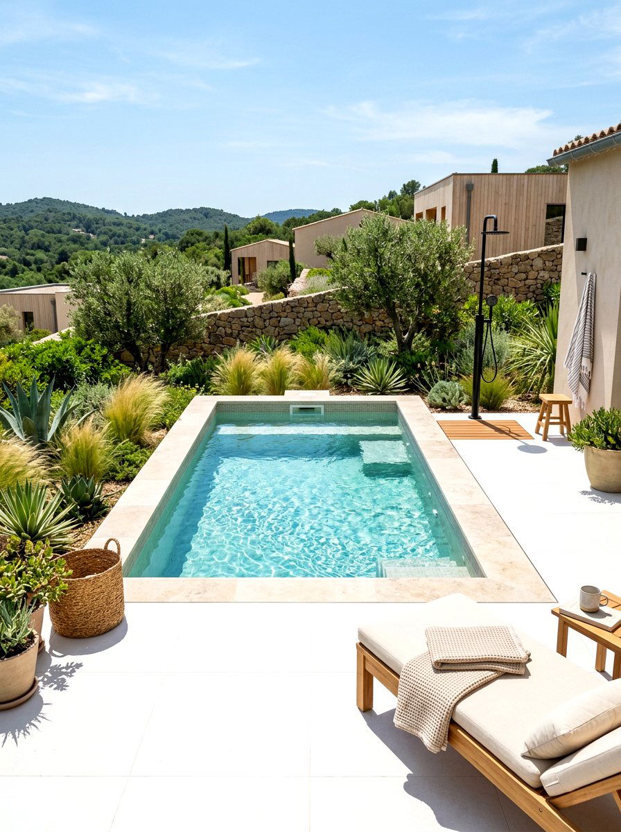 Saltwater Plunge Pool Setup - 30 plunge pool patio ideas