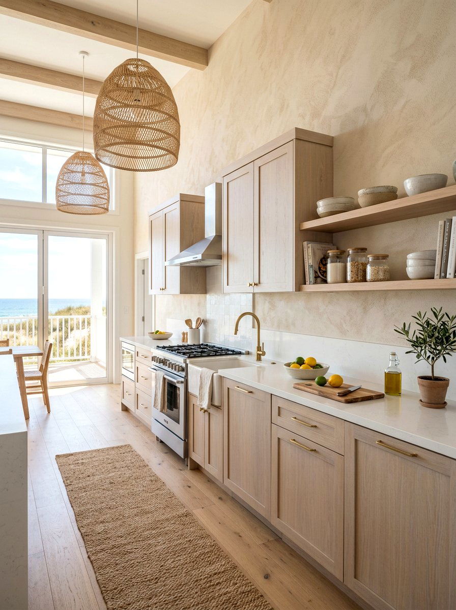 Sand Kitchen Wall - 30 kitchen wall color ideas
