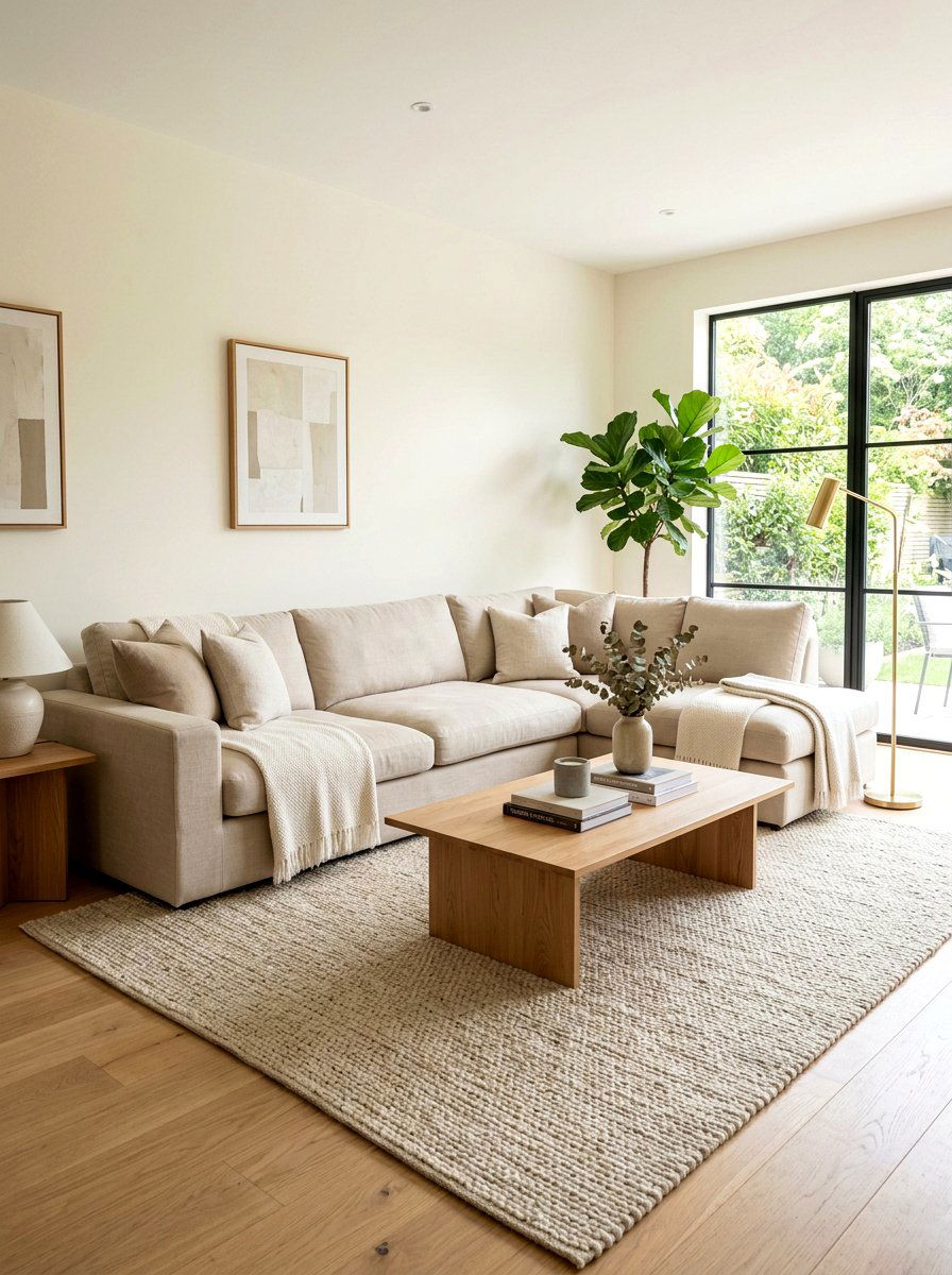 Sand color sofa living room - 30 sand color living room ideas