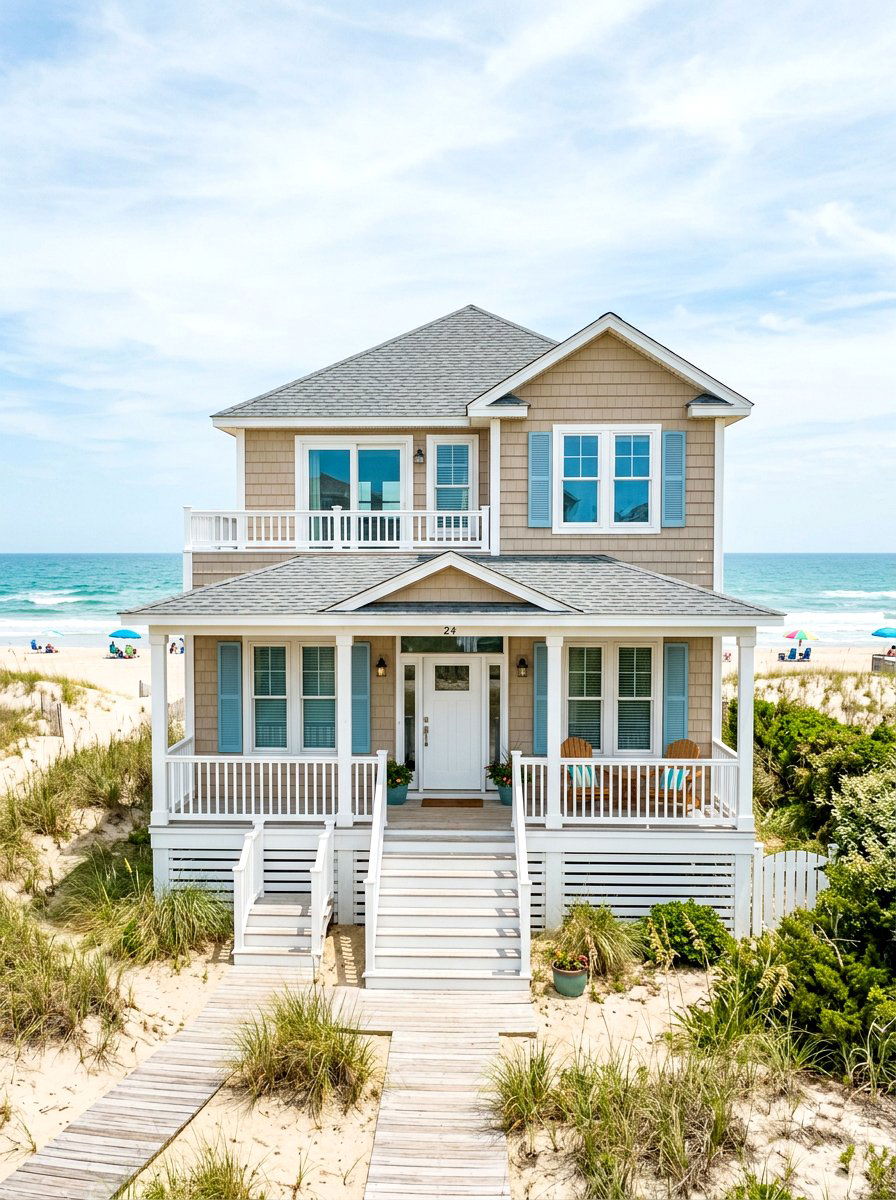 Sand siding - 30 house siding color ideas