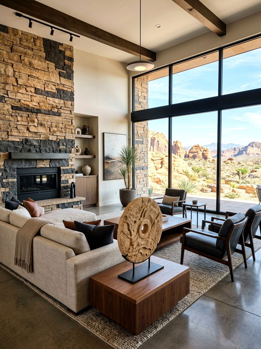 Sandstone Disc - 30 sculptural centerpiece ideas
