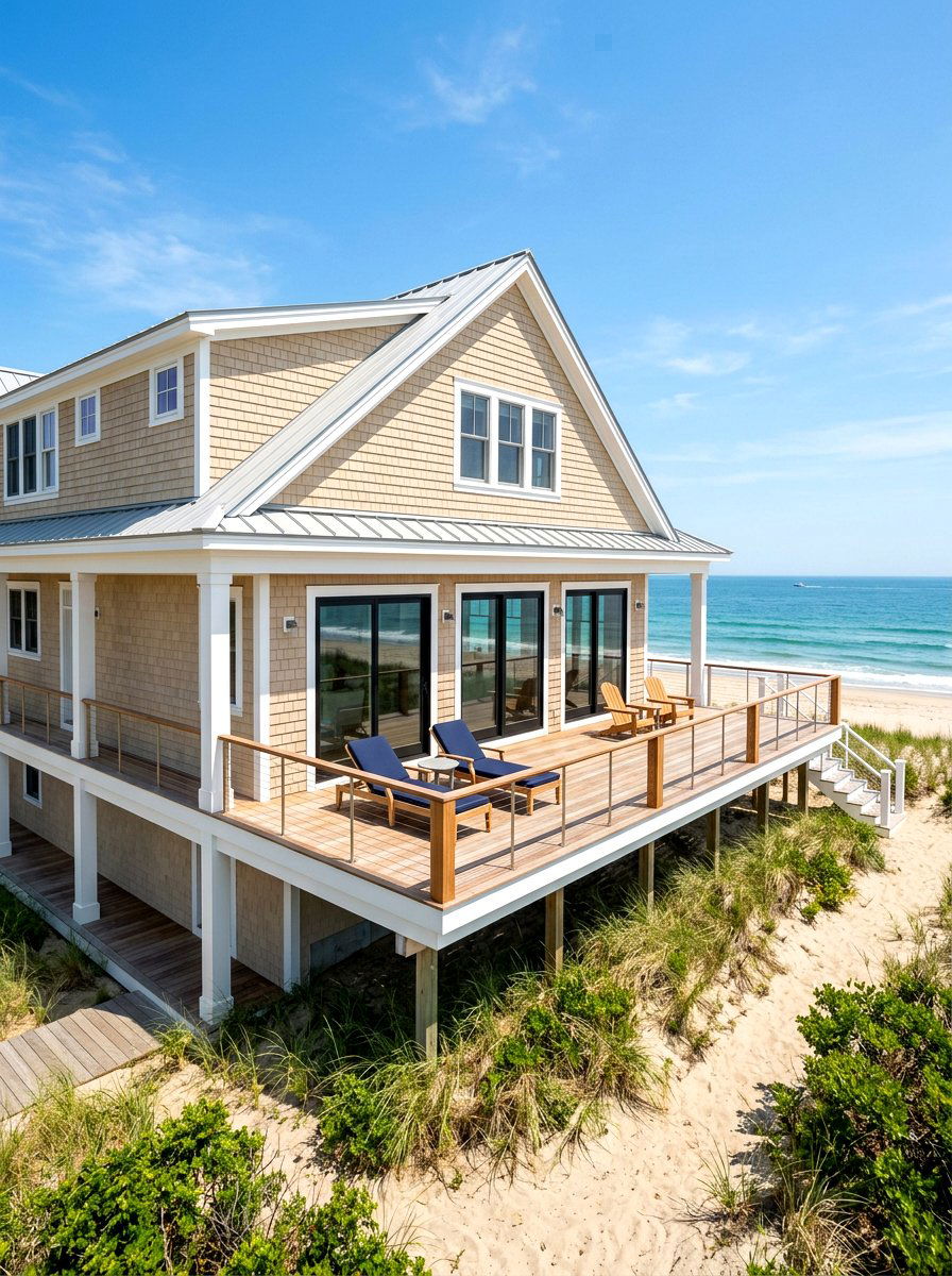 30 Sandy Beige Exterior Ideas for a Sunlit, Welcoming Look