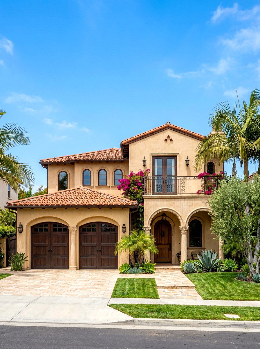 Sandy beige stucco home - 30 sandy beige exterior ideas