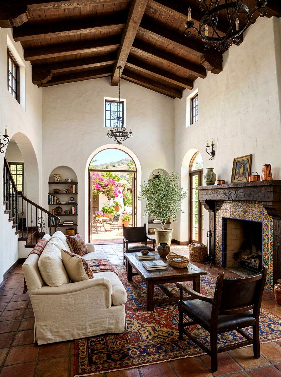 Santa Barbara Style Living Room - 30 Nancy Meyers living room ideas