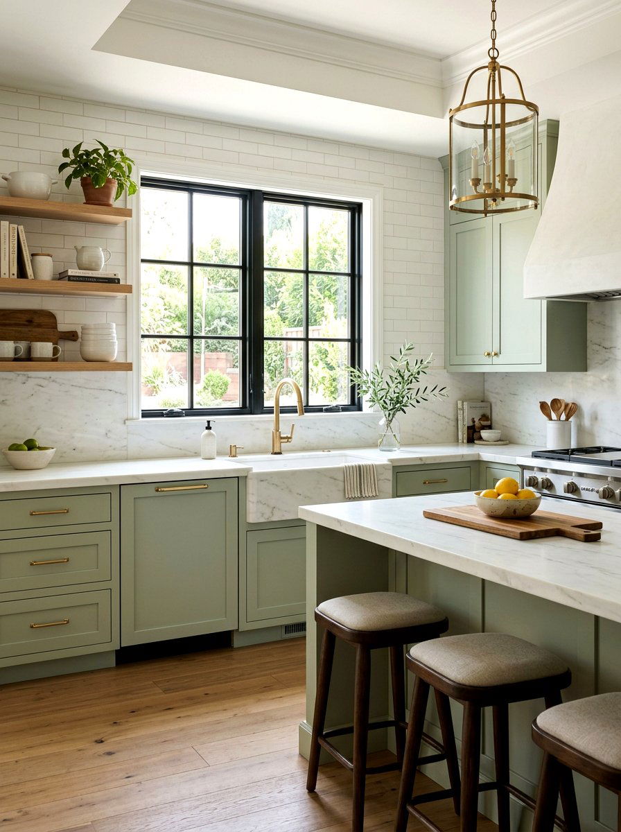 Satin Brass Kitchen Faucet - 30 kitchen faucet finish ideas