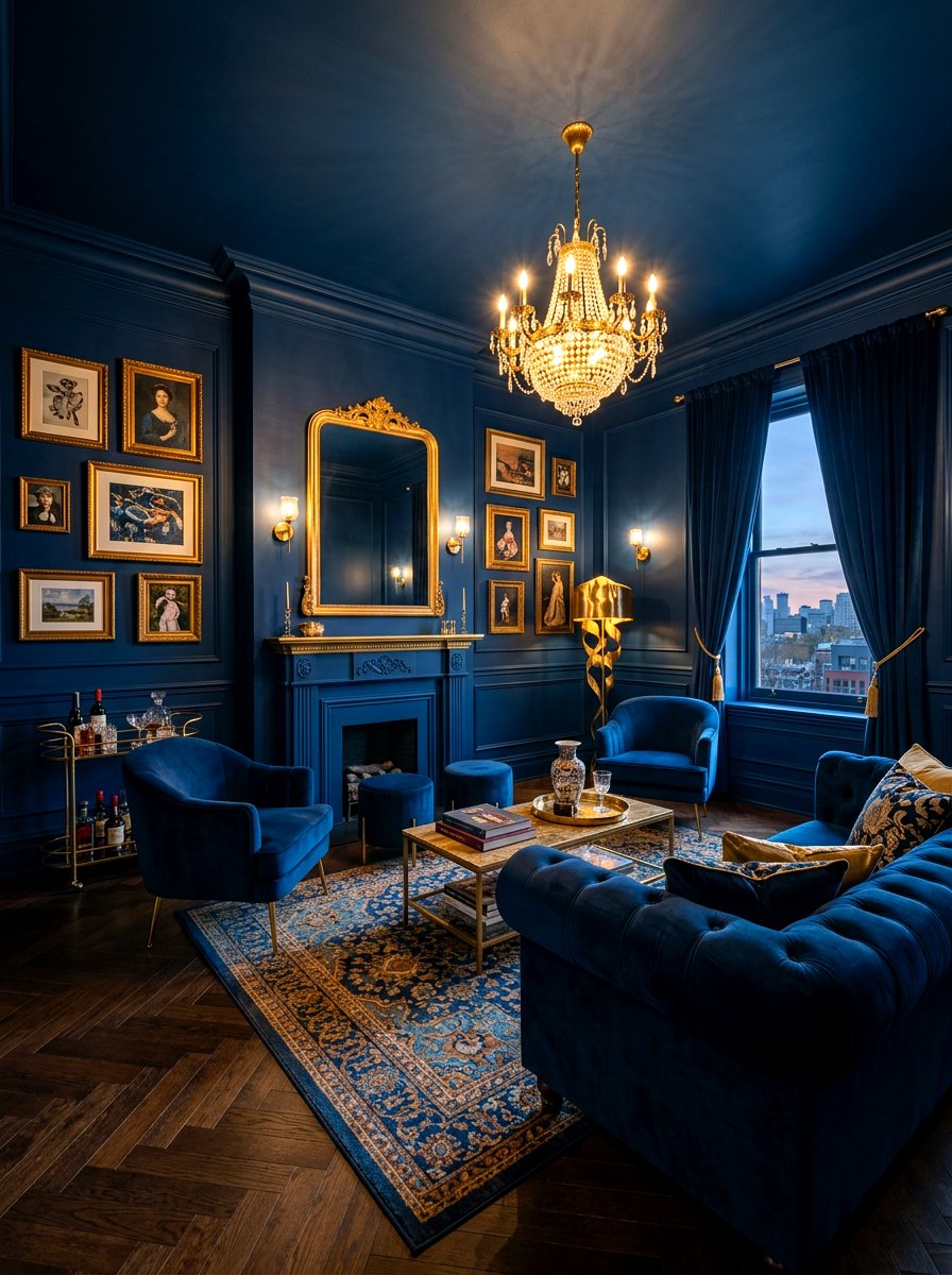 Saturated Color Drenching - 30 maximalist decor ideas