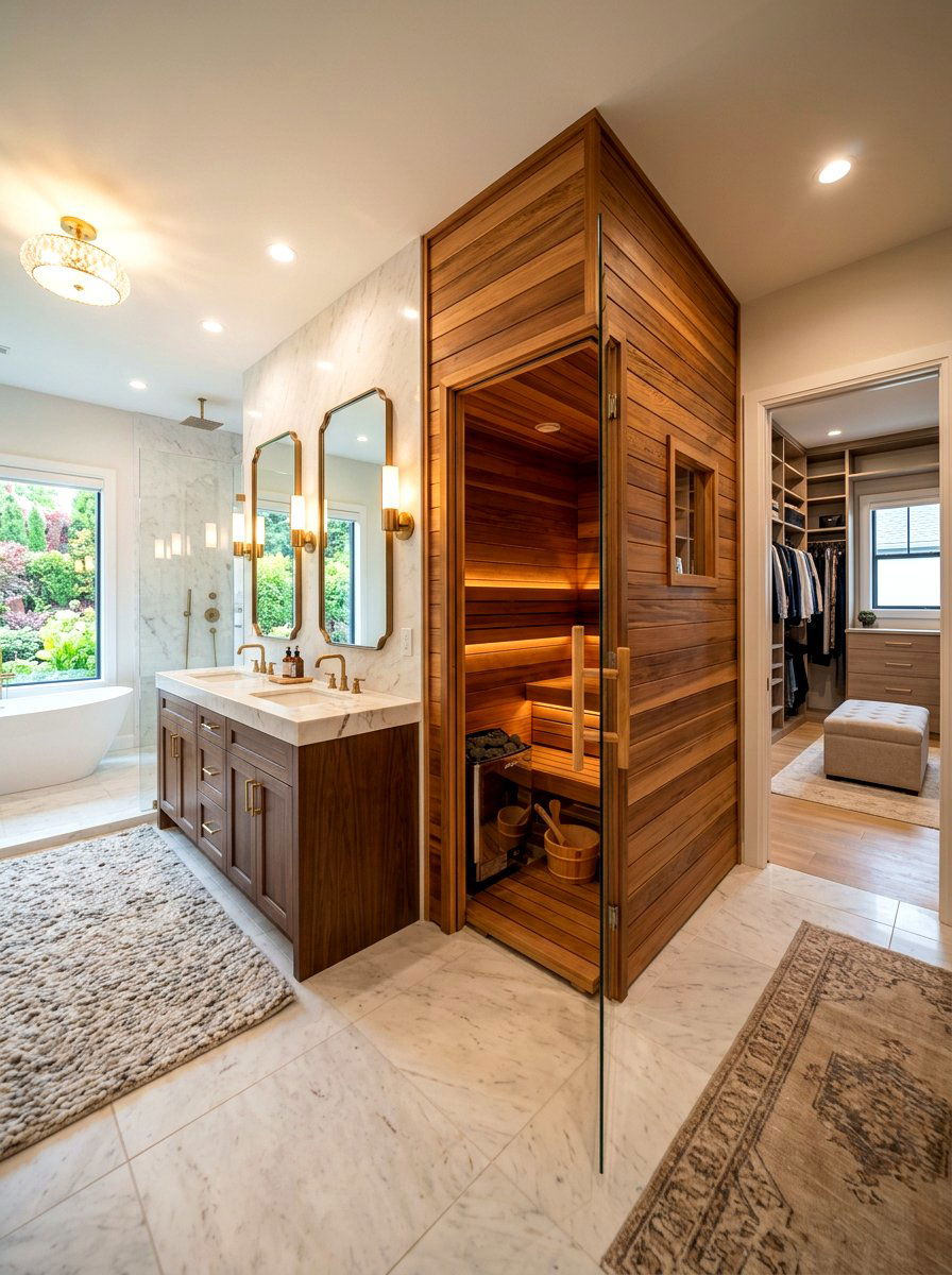 Sauna In Master Bathroom - 30 sauna bathroom ideas