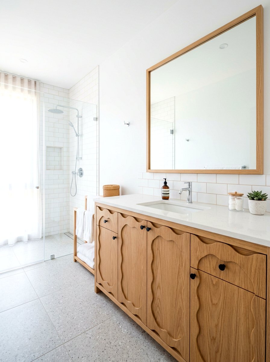 Scalloped Cabinet Doors - 30 scalloped decor ideas