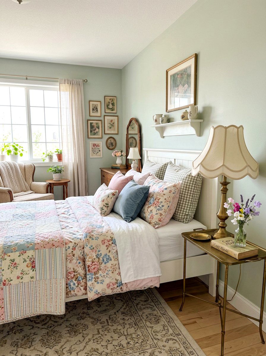 Scalloped Edge Lampshade - 30 frilly lampshade ideas