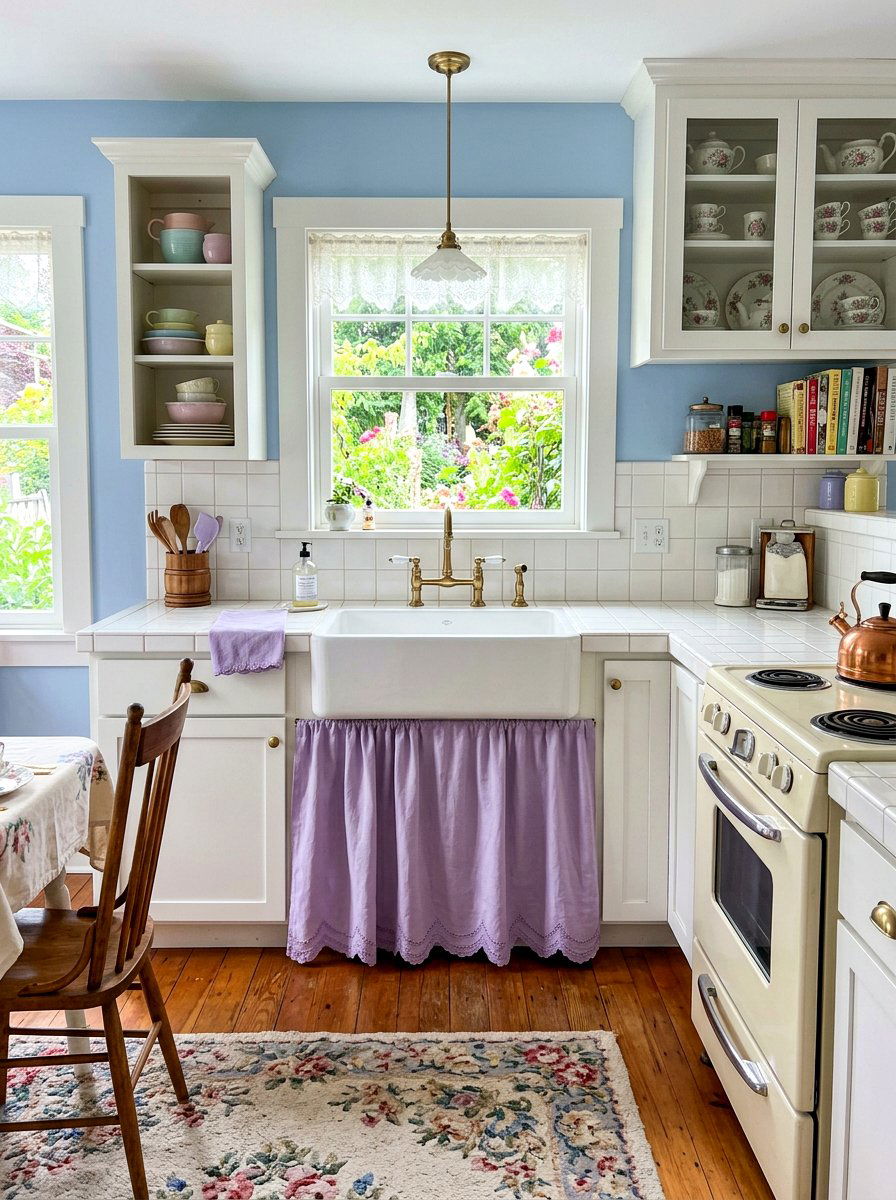 30 Sink Skirt Kitchen Ideas for a Pretty, Polished Look