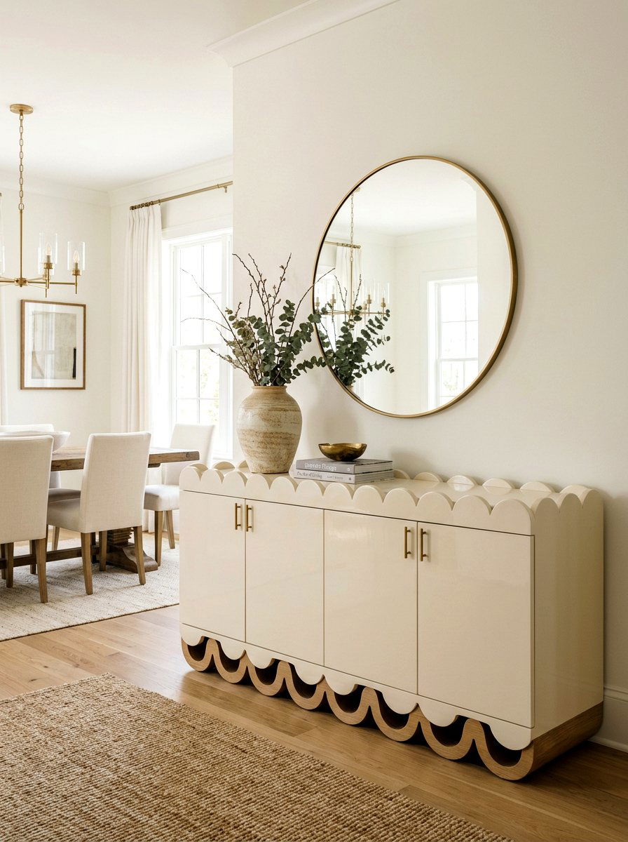 Scalloped Sideboard - 30 sculptural furniture ideas