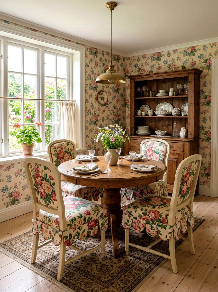Scalloped Skirt Dining Chair - 30 scalloped dining chairs ideas