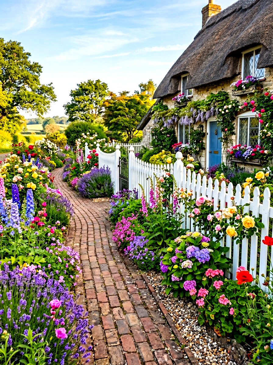 Scalloped picket fence - 30 vinyl fence ideas