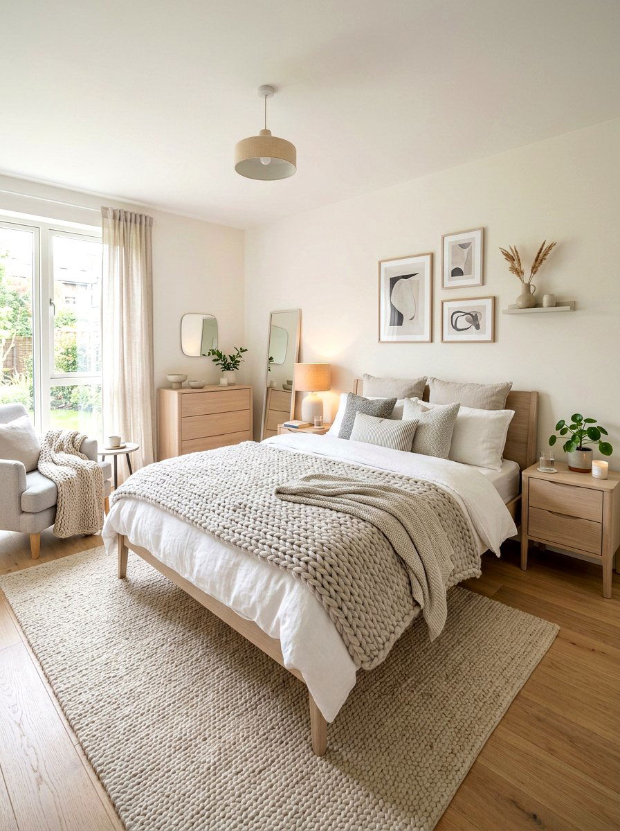 Scandi Chic Bedroom - 30 sophisticated bedroom decor ideas
