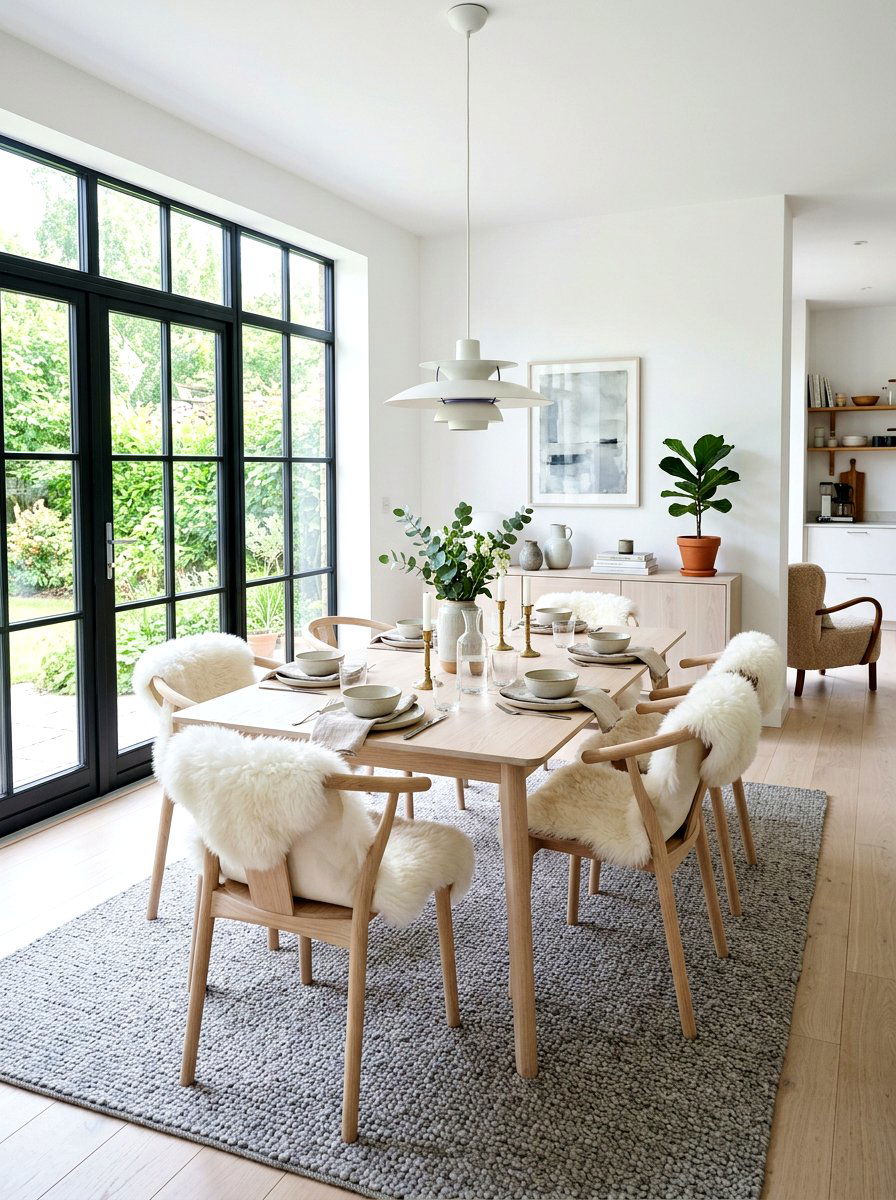 Scandi Dining Room Layout - 30 supper club home ideas