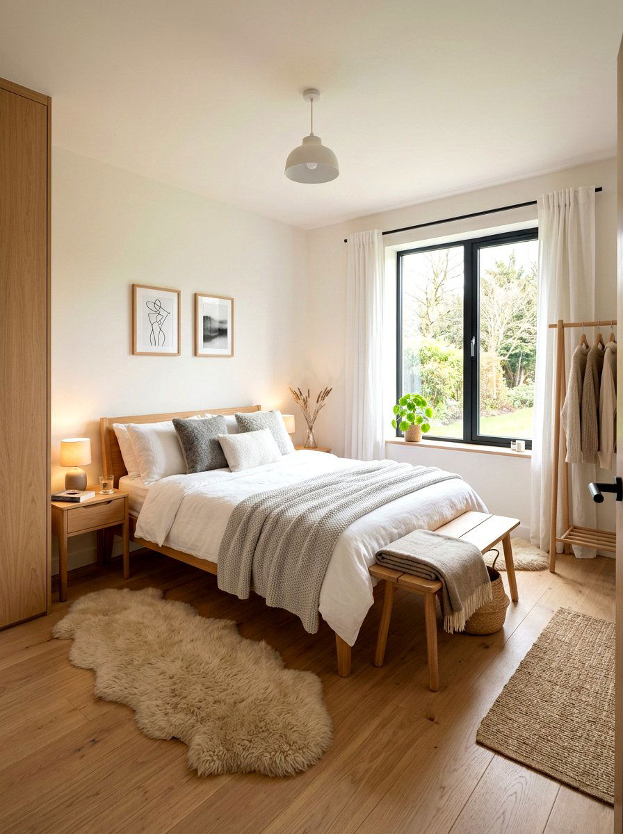 Scandi Guest Bedroom Design - 30 guest bedroom ideas