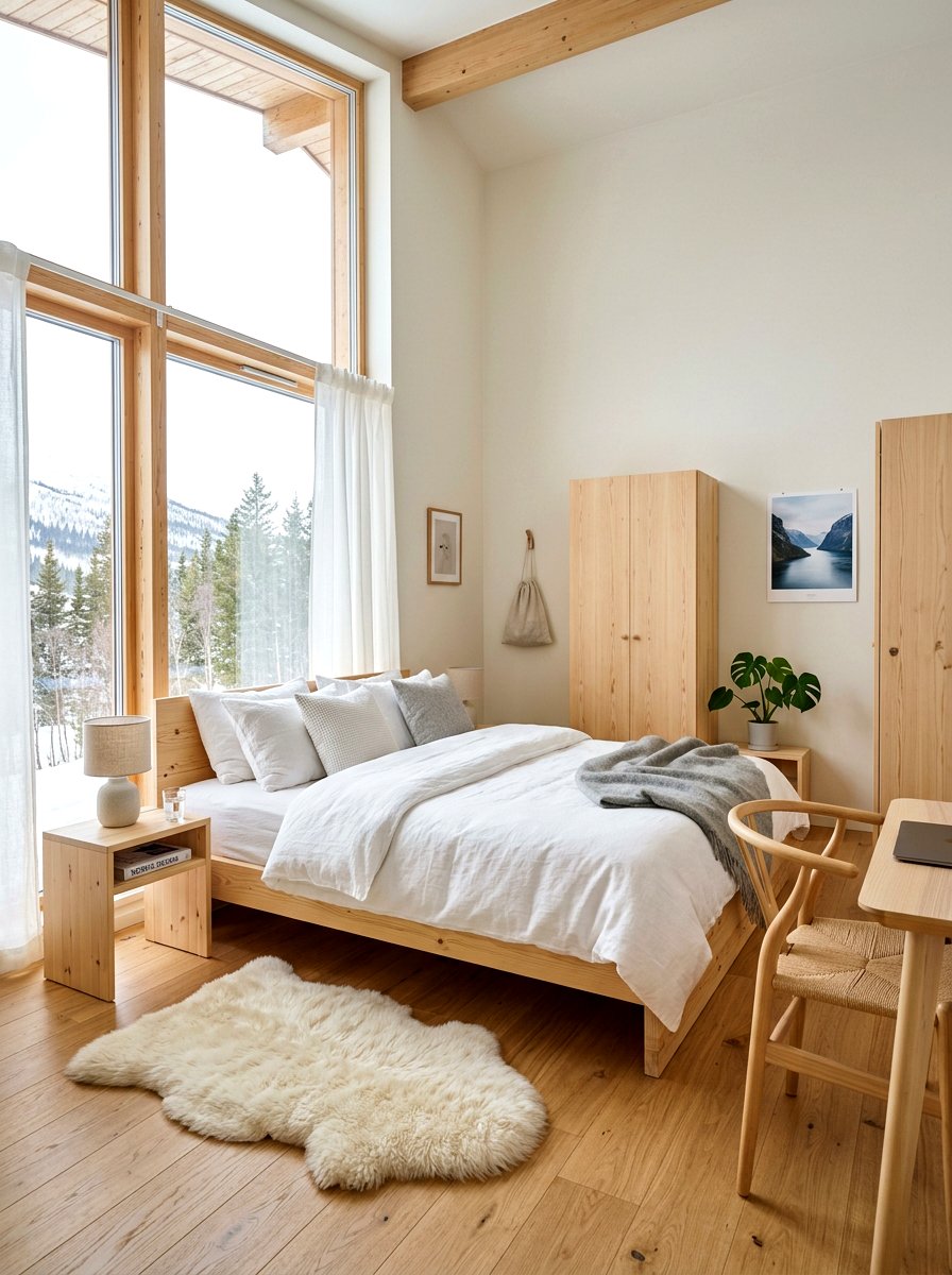 Scandi Hotel Room - 30 hotel duvet bedroom ideas