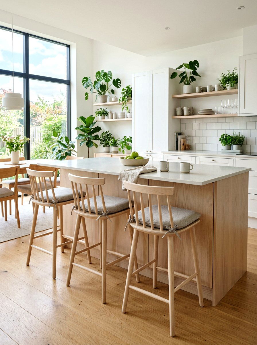 Scandi Kitchen Island Seating - 30 banquette kitchen island ideas