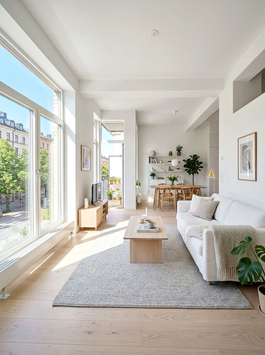 Scandi Minimalist Apartment - 30 collected apartment decor ideas