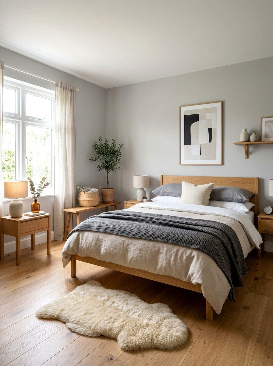 Scandi Neutral Bedroom Decor - 30 elevated bed styling bedroom ideas