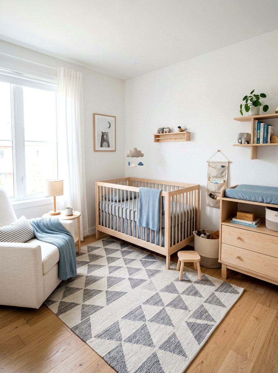 Scandi Nursery - 30 viral nursery ideas